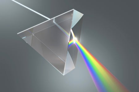 Prism and rainbow, artwork