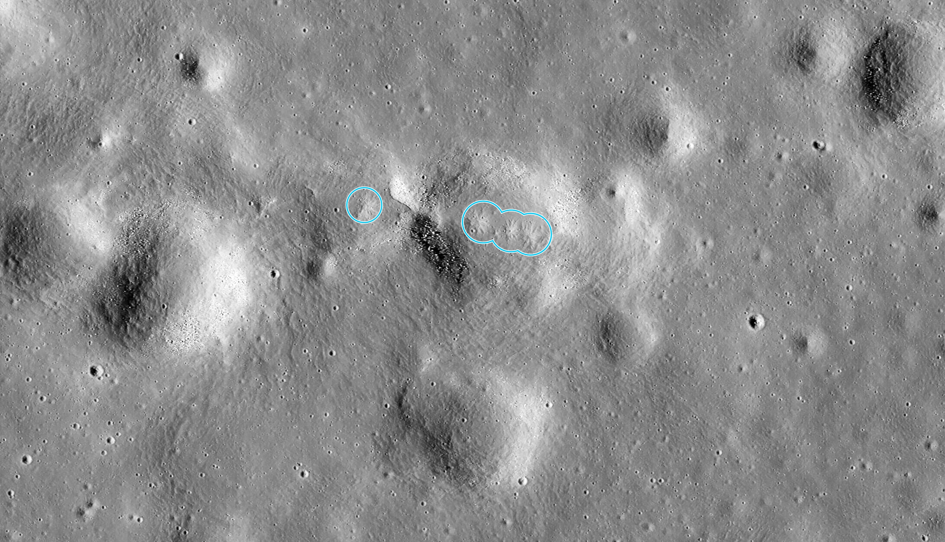 New geologic find of "Moon Spiders"